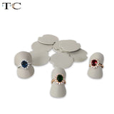 PU Jewelry Ring Holder Rings Organizer Sheet Jewellry Storage Stand