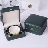 PU Leather Bracelet Box Organizer Bangle Display Storage Case