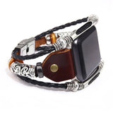 Exotic Hippie Style PU Leather Braided Bracelet