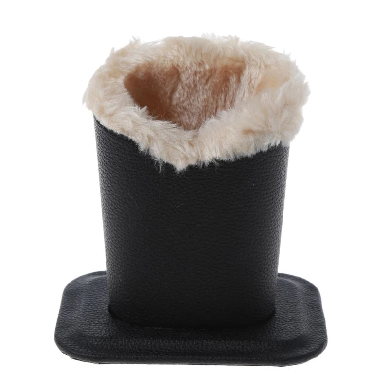 PU Leather Eyeglass Holder Sunglass Stand with Soft Plush Lining