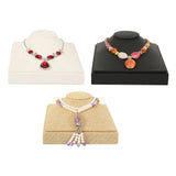 PU Leather Necklace Display Stand Holder