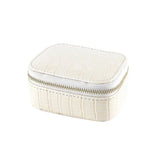 PU Leather Jewelry Box Storage For Earrings Rings Necklaces