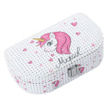 PU Leather Jewelry Case Ring Necklace Box Travel Holder