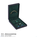 Jewelry Display Box Organizer Necklace Earring Ring Holder Custom Logo