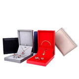 Jewelry Display Box Organizer Necklace Earring Ring Holder Custom Logo