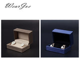 PU Leather Earrings Box Jewelry Storage Organizer Case
