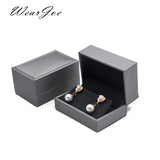 PU Leather Earrings Box Jewelry Storage Organizer Case