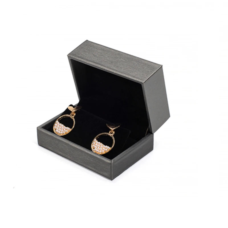 PU Leather Earrings Box Jewelry Storage Organizer Case