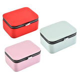 PU Leather Jewelry Pendant Trinket Storage Case