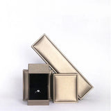PU Leather Jewelry Storage Box Necklace Organizer Display Stand