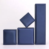 PU Leather Jewelry Storage Box Necklace Organizer Display Stand
