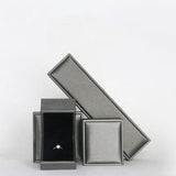 PU Leather Jewelry Storage Box Necklace Organizer Display Stand