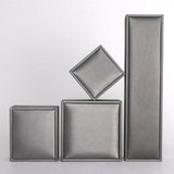 PU Leather Jewelry Storage Box Necklace Organizer Display Stand