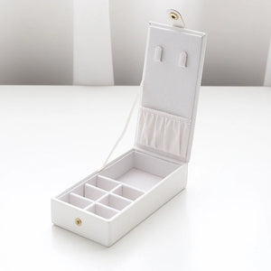 Jewelry Organizer Display Ring Earring Box Storage Case