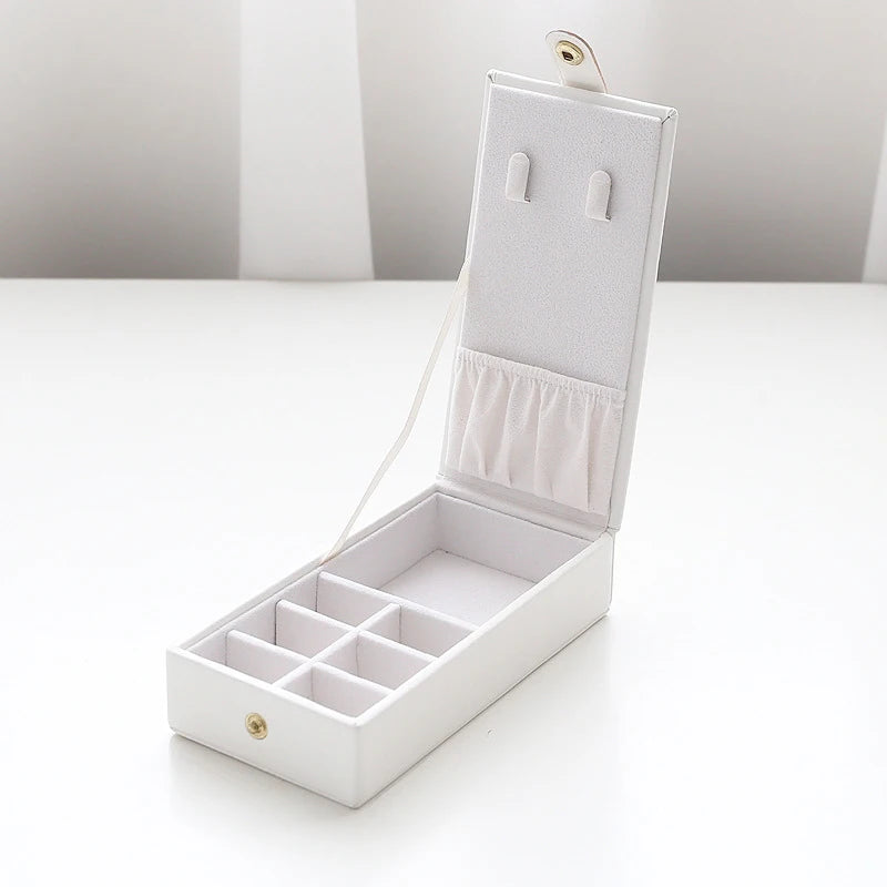 Jewelry Organizer Display Ring Earring Box Storage Case