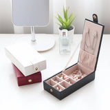 Jewelry Organizer Display Ring Earring Box Storage Case