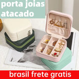 Portable Travel Jewelry Case Box Organizer