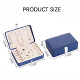 Double Layer Jewelry Storage Box European Style Function Storage Box