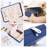 Double Layer Jewelry Storage Box European Style Function Storage Box