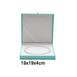 PU Leather Necklace Box Jewelry Organizer Wedding Gift Packaging