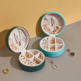 Portable Mini Travel Jewelry Case Organizer Box