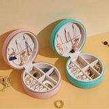 Portable Mini Travel Jewelry Case Organizer Box