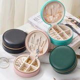 Portable Mini Travel Jewelry Case Organizer Box