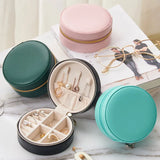 Portable Mini Travel Jewelry Case Organizer Box