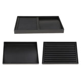 PU Leather Stackable Jewelry Tray Display Organizer