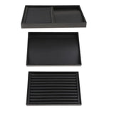 PU Leather Stackable Jewelry Tray Display Organizer