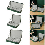 Watch Box Wood Display Drawer Case for Men Women Travel Case