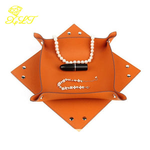 PU Leatherette Jewelry Ring Picking Pallet Counter Display Tray