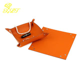 PU Leatherette Jewelry Ring Picking Pallet Counter Display Tray
