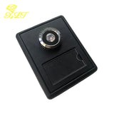Round Gem Box With Rhinestone Display Base Jewelry Gift Box