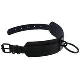 PU leather ring collar Chokers Necklaces women neck chain