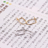 18K Copper Plated Mini French Ear Hook Earrings DIY Jewelry Accessories