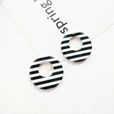 Purple Acetate Geometry Pendant DIY Earrings - Pack of 8