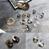 Copper Earrings Jewelry Accessories Pack of 4