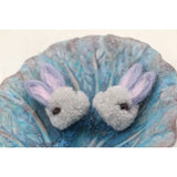 PURPLEGRAPE Wool Rabbit Jewelry Material DIY Earrings Rubber Band Accessories