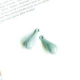 10pcs Multicolor Drop Shape Earrings Hair Accessories Keychain Pendant