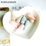 10pcs Multicolor Drop Shape Earrings Hair Accessories Keychain Pendant