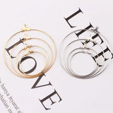 10pcs Copper Plating Round Earrings Korea Minimalist Earring Stud