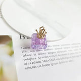 Minimalist Gem Candy 6pcs DIY Pendant Jewelry Earrings Hair Accessories Keychain