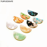 PurpleGrape Japan/Korea Geometry Acrylic Earrings Pack of 6