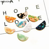 PurpleGrape Japan/Korea Geometry Acrylic Earrings Pack of 6