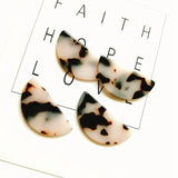 PurpleGrape Japan/Korea Geometry Acrylic Earrings Pack of 6
