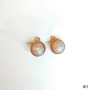 Minimalist Japanese Ball Pendant DIY Ear Accessories 12 Pack