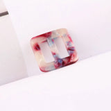Minimalist DIY Acetate Buttons Earrings Necklace Pendant Jewelry 10pcs