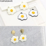PURPLEGRAPE Egg Shape DIY Earrings Pouch Pack of 10