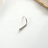 20Pcs 925 Sterling Silver 1.5mm Screw Nose Stud Body Jewelry